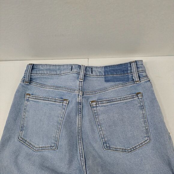 Abercrombie‎ & Fitch The Mom High Rise Curve Love Jeans 26 Light Wash 4192 - Picture 4 of 11